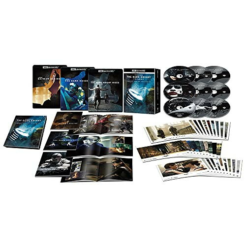 樂天商城 - BD / クリスチャン・ベイル / ダークナイト トリロジー コレクターズBOX (4K Ultra HD Blu-ray3枚+Blu-ray6枚) (初回仕様版) / 1000822098