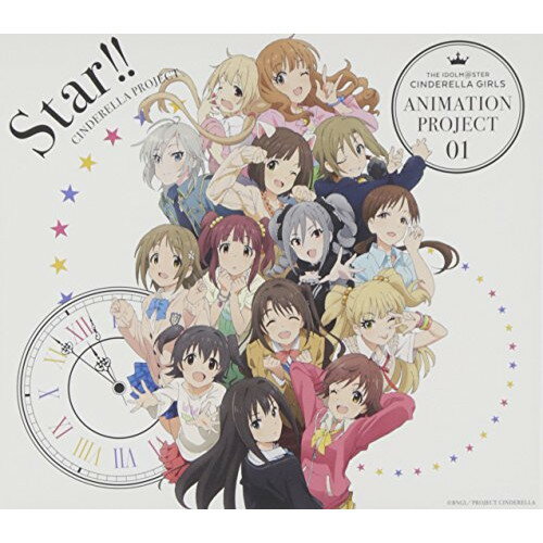 CD / CINDERELLA PROJECT / THE IDOLMSTER CINDERELLA GIRLS ANIMATION PROJECT 01 Star!! (CD+Blu-ray(Blu-ray Video+Blu-ray Audio)) () / COZC-1027