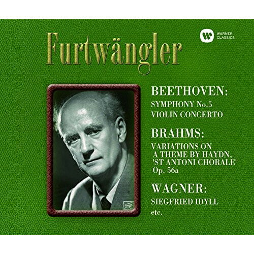 CD / ヴィルヘルム・フルトヴェングラー / ベートーヴェン:交響曲 第5番&ヴァイオリン協奏曲 ブラームス:ハイドンの主題による変奏曲 ワーグナー:ジークフリート牧歌 他 (ハイブリッドCD) / WPGS-50079