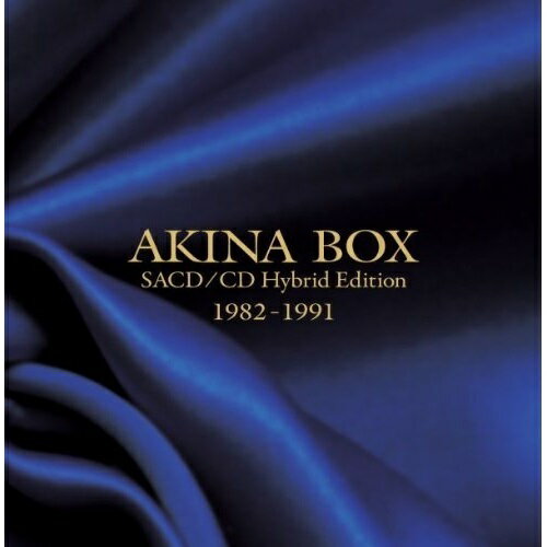 CD / 中森明菜 / AKINA BOX SACD/CD Hybrid Edition 1982-1991 (ハイブリッドCD) (歌詞付/紙ジャケット) (完全生産限定盤) / WPCL-11152
