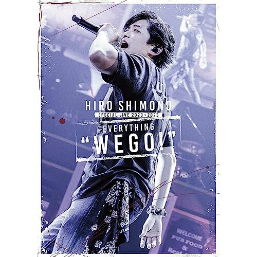 HIRO SHIMONO SPECIAL LIVE 2020→2023 EVERYTHING ”WE GO!”(Blu-ray)アニメシモノヒロ しものひろ　発売日 : 2023年7月26日　種別 : BD　JAN : 4524135127730　商品番号 : PCXP-50986【収録内容】BD:11.Departure2.WE GO!-On Your Mark-3.Survive4.Change+ing5.colors6.Viva The Life7.Fellow Yellow8.Because You Are9.アトサキ10.約束11.邂逅地点12.Running High13.ONE CHANCE14.Soul Flag15.I'm Home16.Get Your Wild!〜African Night〜(EN)17.Pleasure(EN)18.リアル-REAL-(EN)19.WE GO!-On Your Mark-(W EN)20.「EVERYTHING "WE GO!"」Making of Tokyo |映像特典|