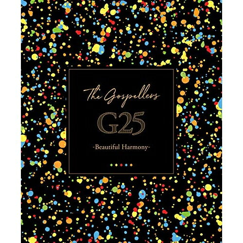 G25 -Beautiful Harmony- (5CD+Blu-ray) (初回生産限定盤)ゴスペラーズごすぺらーず　発売日 : 2019年12月18日　種別 : CD　JAN : 4547366424058　商品番号 : KSCL-3210【商品紹介】デビュー25周年を迎えるゴスペラーズ。その間、リリースされることのなかったシングルコレクションがついにリリース。「永遠(とわ)に」「ひとり」「ミモザ」などを含む全52枚約60曲のボリューム盤。【収録内容】CD:11.Promise2.U'll Be Mine3.Winter Cheers! 〜winter special4.Higher5.Two-way Street6.カレンダー7.待ちきれない8.ウルフ9.終わらない世界10.Vol.11.夕焼けシャッフル12.BOO〜おなかが空くほど笑ってみたい〜13.あたらしい世界14.Promise -yonkey remix-(bonus track)CD:21.熱帯夜2.パスワード3.永遠に4.告白5.ひとり6.約束の季節7.誓い8.Get me on9.エスコート10.星屑の街11.Right on,Babe12.ひとり -空音 remix-(bonus track)CD:31.新大阪2.街角 -on the corner-3.ミモザ4.一筋の軌跡5.風をつかまえて6.Platinum Kiss7.陽のあたる坂道8.It Still Matters〜愛は眠らない9.言葉にすれば10.青い鳥11.ローレライ12.新大阪 -maeshima soshi remix-(bonus track)CD:41.Sky High2.セプテノーヴァ3.1, 2, 3 for 54.宇宙へ 〜Reach for the sky〜5.ラヴ・ノーツ6.愛のシューティング・スター7.冬響8.NEVER STOP9.BRIDGE10.It's Alright 〜君といるだけで〜11.STEP!12.BRIDGE -Mom remix-(bonus track)CD:51.氷の花2.ロビンソン3.太陽の5人4.SING!!!!!5.クリスマス・クワイア6.Dream Girl7.GOSWING8.Recycle Love9.Fly me to the disco ball10.ヒカリ11.In This Room12.VOXers13.氷の花 -長谷川白紙 remix-(bonus track)BD:6他