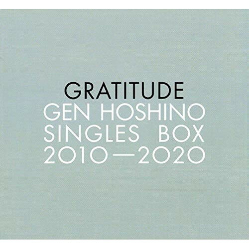 CD / 星野源 / Gen Hoshino Singles Box ”GRATITUDE” (12CD+11DVD) (生産限定盤) / VIZL-1794