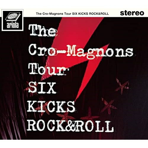 ザ・クロマニヨンズ ツアー SIX KICKS ROCK&ROLL (初回生産限定盤)ザ・クロマニヨンズクロマニヨンズ くろまによんず　発売日 : 2022年8月24日　種別 : DVD　JAN : 4547366564259　商品番号 : BVBL-170【収録内容】DVD:11.ドライブ GO!2.光の魔人3.千円ボウズ4.大空がある5.もぐらとボンゴ6.ここにある7.爆音サイレンサー8.イエー! ロックンロール!!9.冬のくわがた10.ナイフの時代11.ごくつぶし12.縄文BABY13.空き家14.メタリックサマー15.妖怪山エレキ16.暴動チャイル(BO CHILE)17.エルビス(仮)18.生きる19.紙飛行機20.タリホー21.エイトビート22.ギリギリガガンガン23.ナンバーワン野郎!DVD:21.ドライブ GO!2.光の魔人3.大空がある4.もぐらとボンゴ5.縄文BABY6.ごくつぶし