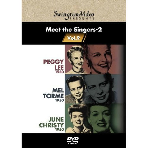 DVD / ペギー・リー / Meet the Singers-2 魅惑のジャズヴォーカル2 オール・ザット”SwingtimeVideoJazz” / SVBP-59