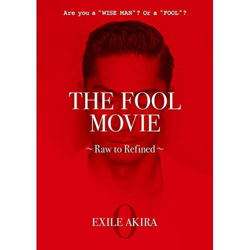 DVD / ��̣���� / THE FOOL MOVIE ��Raw to Refined�� / RZBD-86734