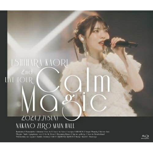 乐天商城 - BD / 石原夏織 / 石原夏織 2nd LIVE TOUR Calm Magic(Blu-ray) (通常版) / PCXP-51098