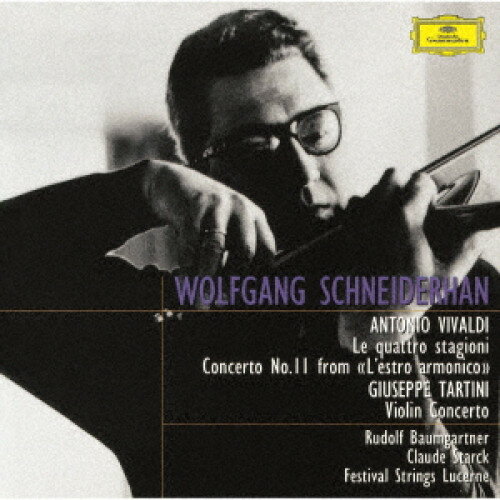 CD / ヴォルフガング・シュナイダーハン / ヴィヴァルディ:ヴァイオリン協奏曲集(四季)、(調和の霊感)第11番 タルティーニ:ヴァイオリン協奏曲 (UHQCD) (初回生産限定盤) / UCCG-41222