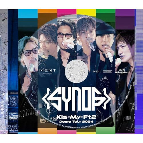 Kis-My-Ft2 Dome Tour 2024 Synopsis (初回盤A)Kis-My-Ft2キスマイフットツー きすまいふっとつー　発売日 : 2025年3月05日　種別 : DVD　JAN : 4595986986852　商品番号 : JWBD-98685【収録内容】DVD:11.Loved One2.Keep it 1003.A.D.D.I.C.T.4.Remix Medley、SHE! HER! HER!、キ・ス・ウ・マ・イ 〜KISS YOUR MIND〜、Shake It Up、アイノビート、S.O.S(Smile On Smile)、運命Girl、SHE! HER! HER!5.Connecting!!6.3D Girl7.ほしゆい8.I Miss You9.C'monova10.HEARTBREAKER11.Kiss魂12.WANNA BEEEE!!!13.Chillax'14.Forever girl15.Luv Bias16.Jenga Love17.With...18.Reset19.B-SIDE20.NAKED21.Catapult22.FIRE BEAT23.Gravity24.Take Over25.WANI-WANI26.光のシグナル(ENCORE)27.Thank youじゃん!(ENCORE)28.AAO(ENCORE)29.Everybody Go(ENCORE)30.笑って 泣いて(ENCORE)DVD:21.Synopsis DOCUMENTARY MOVIE2.TOUR MC集