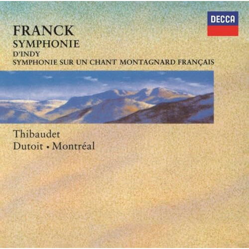 Symphony - CD / シャルル・デュトワ / フランク:交響曲/ダンディ:フランスの山人の歌による交響曲 (UHQCD) (解説付) / UCCD-46045