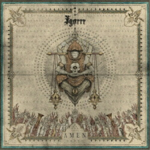 アーメン (解説付)イゴールいごーる　発売日 : 2025年9月24日　種別 : CD　JAN : 4527516024444　商品番号 : MICP-11984【商品紹介】電子音楽とエクストリーム・メタルのクロスオーヴァーをさせ独特なカオ...