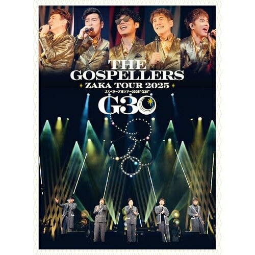 ゴスペラーズ坂ツアー2025 ”G30” (完全生産限定盤)ゴスペラーズごすぺらーず　発売日 : 2025年12月17日　種別 : DVD　JAN : 4547366778090　商品番号 : KSBL-6394【収録内容】DVD:11.Dear my girl2.Fly me to the disco ball3.F.R.I.4.ミモザ5.ラヴ・ノーツ6.Golden Age 〜黄金世代〜7.Forever&More8.東京スヰート9.Tonight10.それでも恋はやってくる11.t.4.2.12.BOO〜おなかが空くほど笑ってみたい〜13.まちがいさがし14.Slow LuvDVD:21.星屑の街2.Promise -a cappella-3.reborn4.Hiding Place5.いろは 20106.24/77.靴は履いたまま8.一筋の軌跡9.LOVE MACHINE10.終わらない世界 200911.永遠に12.パール13.約束の季節14.FIVE KEYS15.ひとり16.VOXers17.二代目ちくわぶプレゼンツ Gos Quiz TV SHOW(特典映像)
