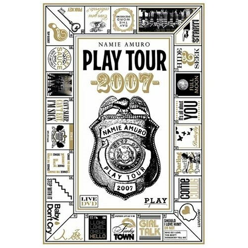 NAMIE AMURO PLAY TOUR 2007安室奈美恵アムロナミエ あむろなみえ　発売日 : 2008年2月27日　種別 : DVD　JAN : 4988064915330　商品番号 : AVBD-91533【収録内容】DVD:11.Hide & Seek2.Full Moon3.It's All About You4.Butterfly5.Darling6.Come7.Luvotomy8.Should I Love Him?9.Girl Talk10.Funky Town11.Hello12.人魚13.Baby Don't Cry14.Step With It15.Chase the Chance16.The World of GOLDEN EGGS SPECIAL MOVIE17.Can't Sleep,Can't Eat,I'm Sick18.Want Me,Want Me19.Violet Sauce(Spicy)20.Top Secret21.Pink Key22.Can You Celebrate?23.Say The Word(Breez House Mix)