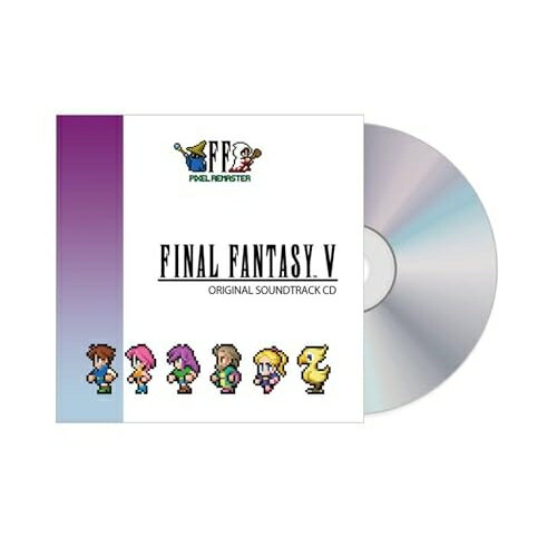 【 発売日以降の確認・発送になります 】　・発売日翌日以降の在庫状況の確認となります。　・最短でも発売日の翌日〜翌々日以降の入荷、発送となります。商品によっては長期お待たせする場合もございます。　・発売日後のメーカー在庫状況によってはお取り寄せが出来ない場合がございます。　　・発送の都合上すべて揃い次第となりますので単品でのご注文をオススメいたします。　・手配前に「ご継続」か「キャンセル」のご確認を行わせていただく場合がございます。　当店からのメールを必ず受信できるようにご設定をお願いいたします。FINAL FANTASY V PIXEL REMASTER Original Soundtrack CDゲーム・ミュージック　発売日 : 2026年2月18日　種別 : CD　JAN : 4988601472302　商品番号 : SQEX-11200【商品紹介】新たに生まれ変わった”ファイナルファンタジーV”の音楽。『ファイナルファンタジー ピクセルリマスター』シリーズ累計600万本突破を記念して、オリジナル・サウンドトラックが待望のCDで登場!本作は『ファイナルファンタジーV』ピクセルリマスターのBGMを収録。※『FINAL FANTASY V PIXEL REMASTER Original Soundtrack CD』収録曲は、2022年3月に配信されたダウンロード版アルバム『FINAL FANTASY V PIXEL REMASTER Original Soundtrack』(SQEX-50142)収録曲をリマスタリングしたものです。【収録内容】CD:11.ファイナルファンタジーV メインテーマ2.オープニング3.4つの心4.急げ!急げ!!5.レナのテーマ6.ダンジョン7.バトル18.勝利のファンファーレ9.レクイエム10.おれたちゃ海賊11.街のテーマ12.封印されしもの13.呪いの地14.幻惑されて15.ハーヴェスト16.銀嶺を行く17.危機一髪!18.バトル219.大いなる翼を広げ20.王家の宮殿21.火力船22.脱出!23.離愁CD:21.古代図書館2.回想3.ムジカ・マキーナ4.いつの日かきっと5.ん?6.マンボdeチョコボ7.はるかなる故郷8.想い出のオルゴール9.飛空艇10.覇王エクスデス11.エクスデスの城12.暁の戦士13.ビッグブリッヂの死闘14.未知なる大地15.モーグリのテーマ16.暁の城17.深い碧の果てに18.大森林の伝説19.タイクーン円舞曲へ長調20.ボコのテーマCD:31.新しき世界2.封印の書3.古き土の眠り4.虚空への前奏曲5.光を求めて6.決戦7.最後の闘い8.静寂の彼方9.親愛なる友へ10.ファイナルファンタジー11.エンドタイトル12.プレリュード13.ファンファーレ114.ファンファーレ215.あたしは踊り子16.ピアノのおけいこ117.ピアノのおけいこ218.ピアノのおけいこ319.ピアノのおけいこ420.ピアノのおけいこ521.ピアノのおけいこ622.ピアノのおけいこ723.ピアノのおけいこ824.おやすみなさい