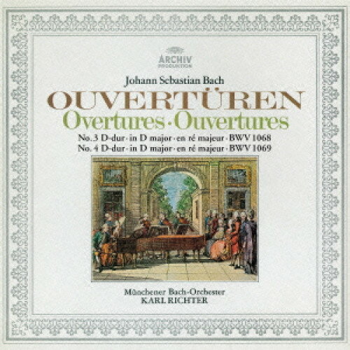 SACD / カール・リヒター / J.S.バッハ:管弦楽組曲第3番・第4番 (SHM-SACD) (紙ジャケット) (初回生産限定盤) / UCGA-9015