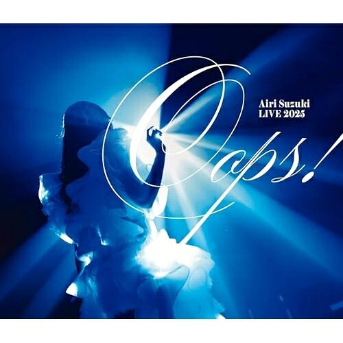 鈴木愛理 LIVE 2025 〜Oops!〜(Blu-ray)鈴木愛理スズキアイリ すずきあいり　発売日 : 2026年6月17日　種別 : BD　JAN : 4942463543938　商品番号 : EPXE-5290【収録内容】BD:11.OPENING2.Oops!3.Escape4.真夜中のメリーゴーランド5.MC6.Break it down7.I miss you8.Ruby9.Be Brave10.MC11.Be Your Love12.STRONGER13.笑顔14.VTR15.ゼロイチ16.Let The Show Begin17.Dissolution18.Independent Girl〜独立女子であるために19.MC20.平等なメロディ21.DEEP MIND22.アイアンハート23.STORY24.MC(ENCORE)25.主人公になろう! feat.鈴木愛理(ENCORE)26.最強の推し!(ENCORE)27.MC(ENCORE)28.光(ENCORE)29.ENDING