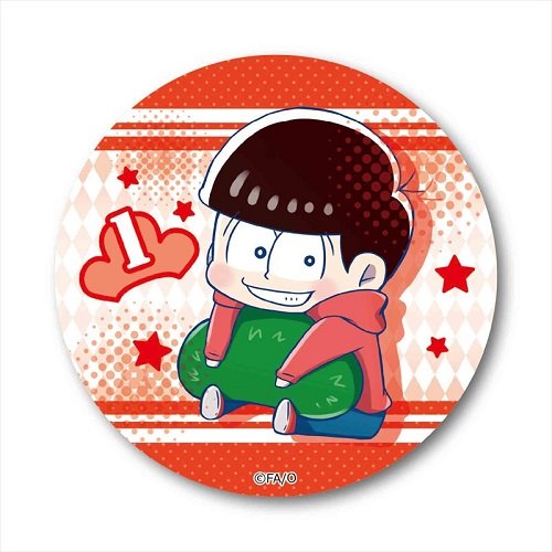 アニメグッズ / ぎゅぎゅっと缶バッヂ おそ松さん おそ松【アウトレット】