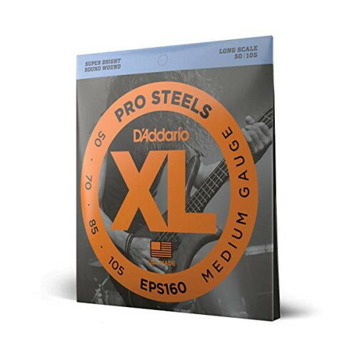 D'Addario ダダリオ ベース弦 プロスティール Long Scale .050-.105 EPS160
