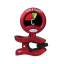 SNARK 外部マイク付 全楽器対応 クリップ式 クロマチックチューナー ST-2 レッド(2)