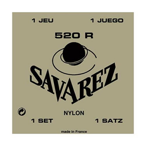 SAVAREZ サバレス クラシックギター弦 ピンクラベルセット 520R SET