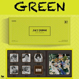 【送料無料】 NCT DREAM ARTIST CHOCOLATE Green 6枚(アクリルマグネット1枚入り)