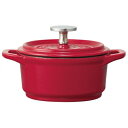 【送料無料】 ココット鍋 12cm ( レッド)スケーター(Skater)