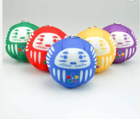 嵐ファンの聖地大野神社　だるまぬいぐるみストラップ5色セットのサムネイル