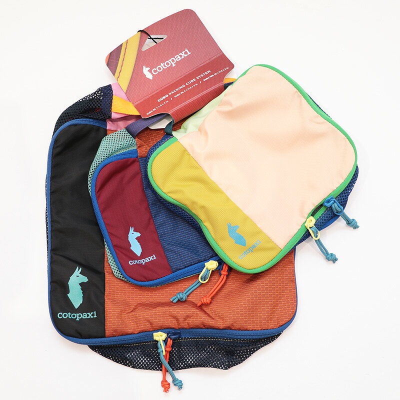 【色が選べる】cotopaxi コトパクシ 4202570035242 CUBO PACKING TRAVEL CUBE 2L,3L,10L DEL DIA トラベルポーチセット デルディア バッグインバッグ 旅行用 パッキングポーチ メッシュ | 定番 バッグ apt-10029714 セレクトショップ・アプト サンプル画像3