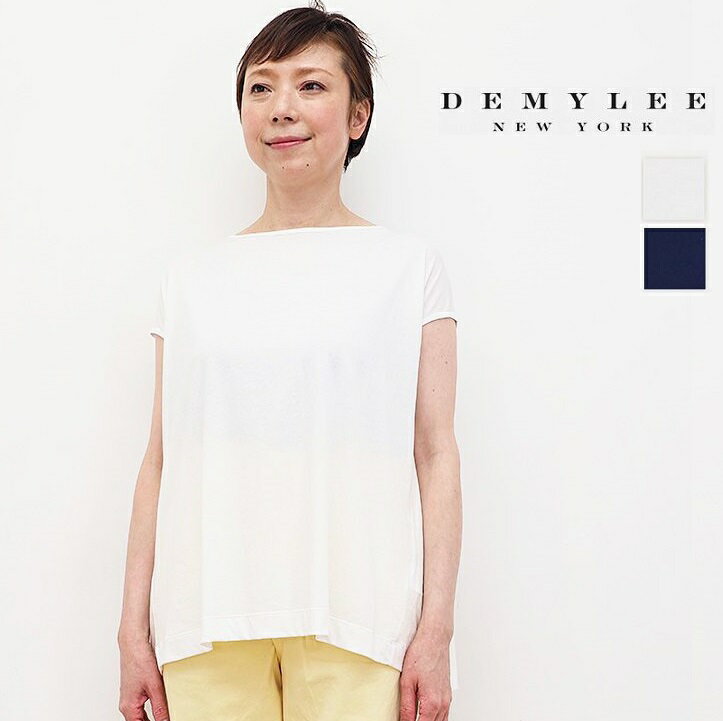 リー トップス レディース DEMYLEE デミリー SydneyTop バックギャザーブラウス Tシャツ コットン カットソー 3310900160/9910900150 | 春夏 トップス 21SS