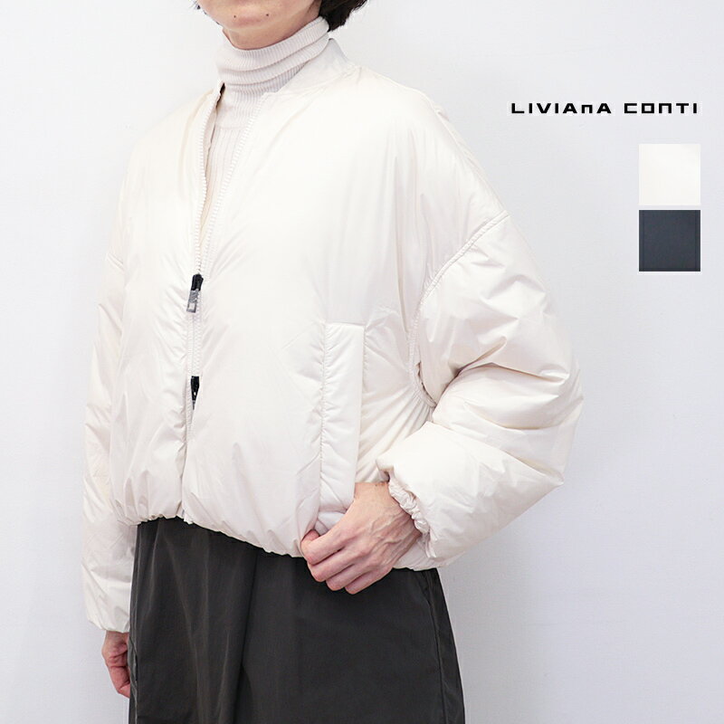 LIVIANA CONTI リビアナコンティ 25A-F5WW25 ダウンジャケット ショート丈 ライトダウン | 25AW アウタ..
