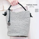 【アプト別注】MARCO MASI マルコマージ 3585 バケツ型 ラフィアライクトートバッグ ハンドバッグ ラウンド型 本革 PA-DOLL-LAMI/PA-DOLL/APE-DOLL メタリック | バッグ 春夏 25SS