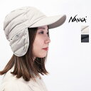 NANGA ナンガ NA2441-3B102-A オーロラテックス ダウン ダック ビル キャップ 帽子 耳当て付き イヤーマフ AURORA TEX DOWN...
