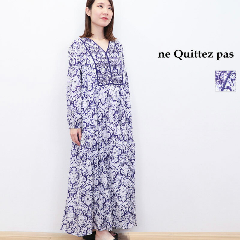 美品♡ヌキテパ ワンピース ボウタイ レース 刺繍 長袖 コットン ゆったり 楽天市場】ヌキテパ ワンピース(ワンピース|レディース