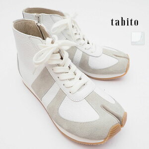 tabito タビト tabito02 レザーハイカットジップ足袋スニーカー TRAINING SHOES2 | シューズ 春夏 21SS