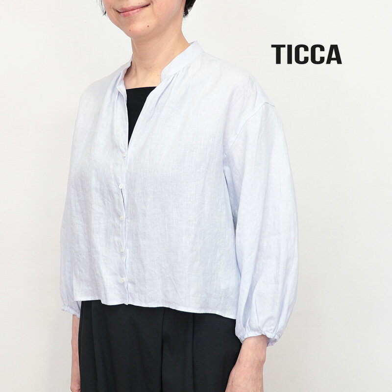 楽天市場】ticca（素材（生地・毛糸）麻・リネン）（シャツ・ブラウス