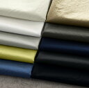 【反物販売】ワイド幅 洗いをかけた 80/1番手 超高密度タイプライター sc加工【綿 コットン 生地 無地 お洒落 くすみカラー 布 ハンドメイド 薄手 薄い...