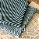 GW限定!【10%OFFクーポン】【反物販売】岡山の児島 洗いをかけた 10オンス ヒッコリーデニム バイオストーンウォッシュ加工 ■独特の世界観の児島デニム