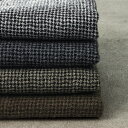 【P3倍】+【最大2000円OFFクーポン】【反物販売】洗いをかけた 千鳥ウールガーゼ【ハウンドトゥース ウール 生地 チェック お洒落 くすみカラー ハンドメ...