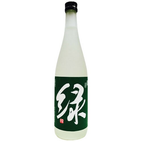 緑川 緑 純米吟醸 雪洞貯蔵酒 火入れ 720ml　【日本酒　新潟県】　ぷちショップ物流センター