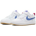 キッズ シューズ ジュニア スニーカー 子供靴/ナイキ NIKE コート バーロウ LOW2 PSV/コートスタイル 16.5-22.0cm 男の子 女の子 運動靴 スポーツ カジュアル ベルクロ 青 ブルー系 くつ/BQ5451-109