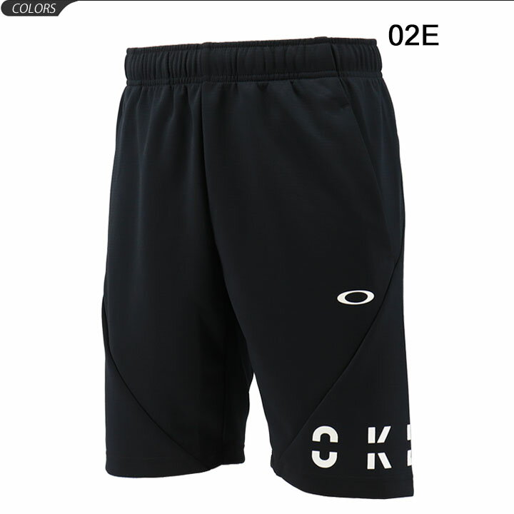 【全P10倍★4時間限定★10月1日夜20時〜】ハーフパンツ メンズ ショートパンツ オークリー OAKLEY ENHANCE TECH JERSEY SHORTS/スポーツウェア ショートパンツ 吸汗速乾 自宅トレーニング 男性 ランニング ジム 短パン ボトムス/FOA400829