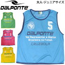 ビブス10枚セット 2番〜11番 ナンバリング メンズ 大人用 ジュニア用 ダウポンチ DALPONTE ゲームベスト スポーツウェア 部活 クラブ チーム/D...
