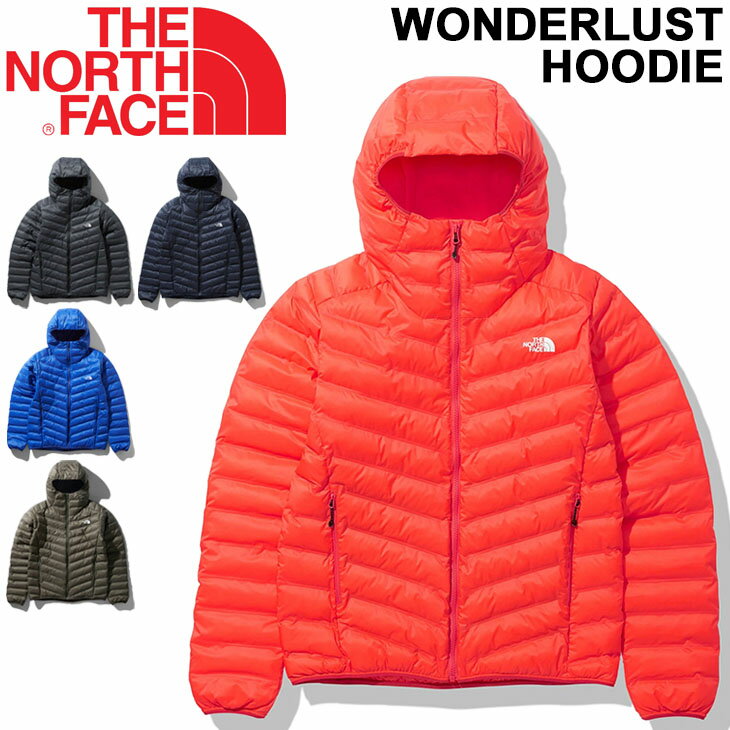 中綿ジャケット 中わた メンズ アウター ノースフェイス THE NORTH FACE ワンダーラストフーディ 防寒 アウトドアウェア 軽量 撥水 保温 男性 ブルゾン ジャンバー 普段使い タウンユース 上着…