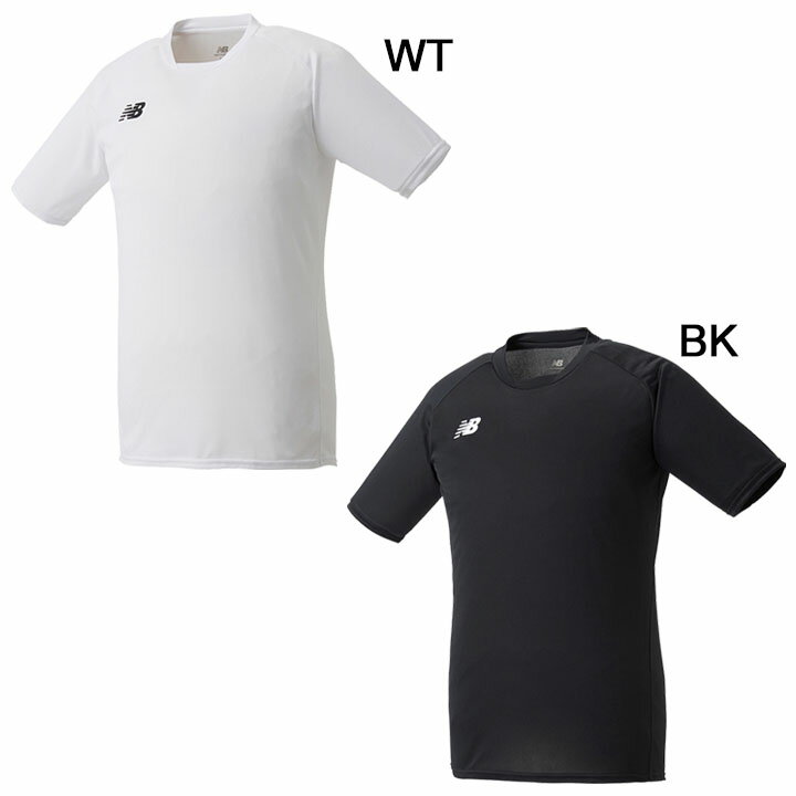 ジュニア ゲームシャツ 半袖 キッズ 130-160cm ニューバランス NewBalance BASIC GAME SHIRTS/子供用 スポーツウェア サッカー フットサル ユニフォーム チーム トップス/JJTF0487【取寄】【返品不可】【RKap】