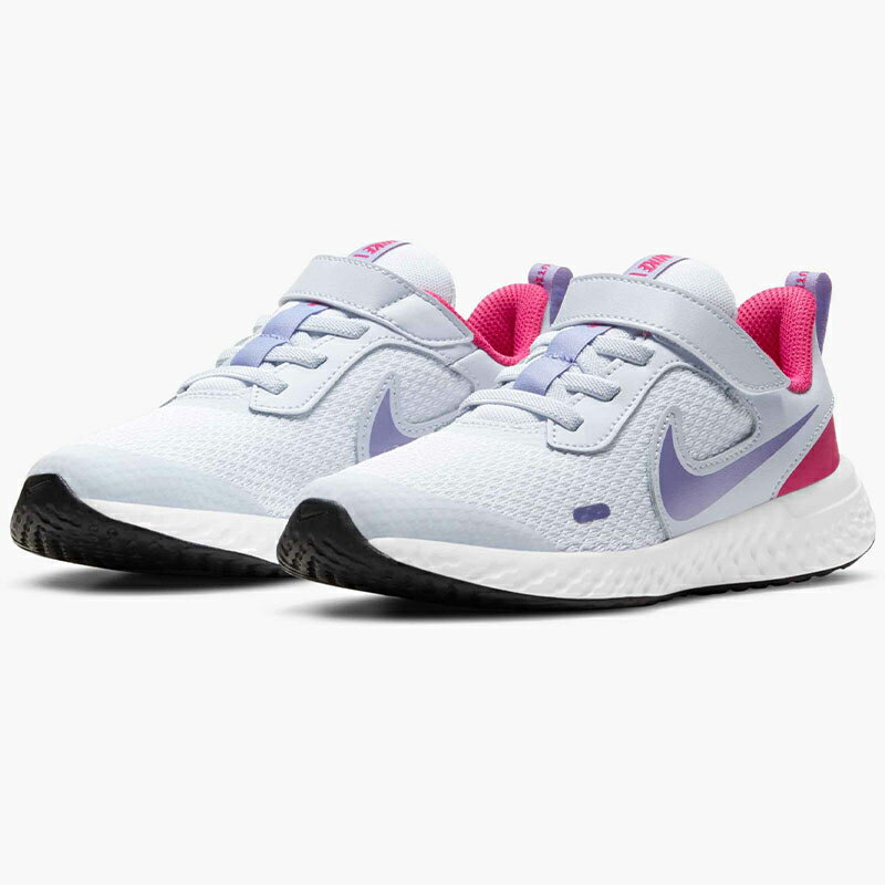キッズ スニーカー ランニングシューズ ジュニア 16.5-22.0cm 子供靴 ナイキ NIKE レボリューション5 PSV スポーツ 運動 靴 男の子 女の子 カジュアル くつ BQ5672-018【cp4QQ】のサムネイル