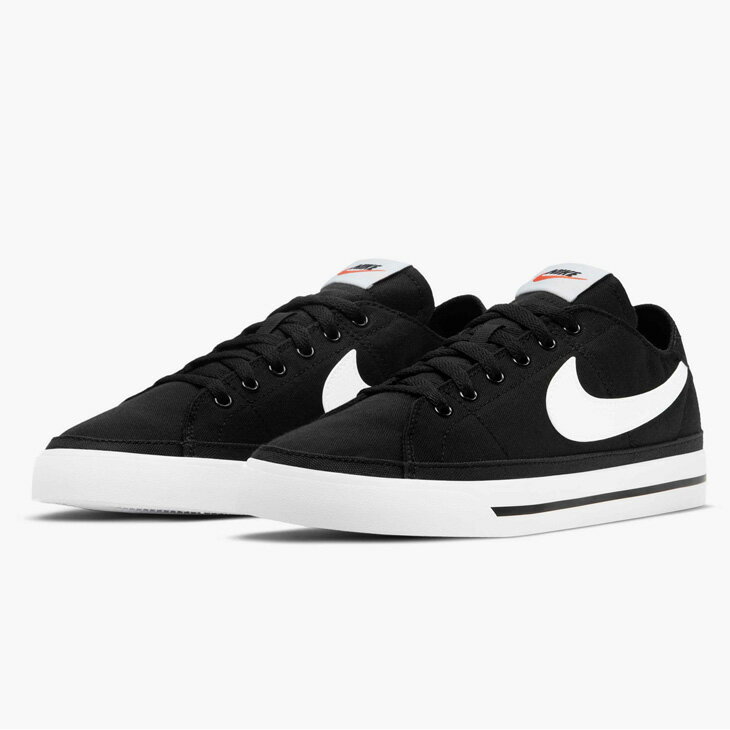 送料無料 スニーカー レディース コートスタイル シューズ/ナイキ NIKE W'sコート レガシー キャンバス/ローカット スポーティ カジュアル ブラック 黒 女性 運動靴 くつ/CZ0294-001のサムネイル