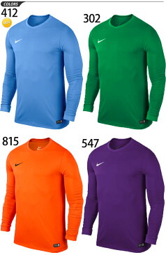 メンズ Tシャツ ナイキ NIKE DRI-FIT パーク6 ジャージ 長袖シャツ サッカー フットサル ゲームシャツ フットボール 男性 スポーツウェア USサイズ トレーニング/725884