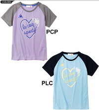ルコックジュニア半袖シャツ女の子lecoqsportif/QMJNJA03