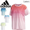 Tシャツ 半袖 レディース アディダス adidas グラデ...