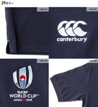 ラガーシャツメンズ半袖ポロシャツラグビーワールドカップ/カンタベリーcanterburyラガーポロ/スポーツウェアタウンユーススポーツカジュアル紳士服男性用日本大会ワンポイントトップス/VWD39103-29